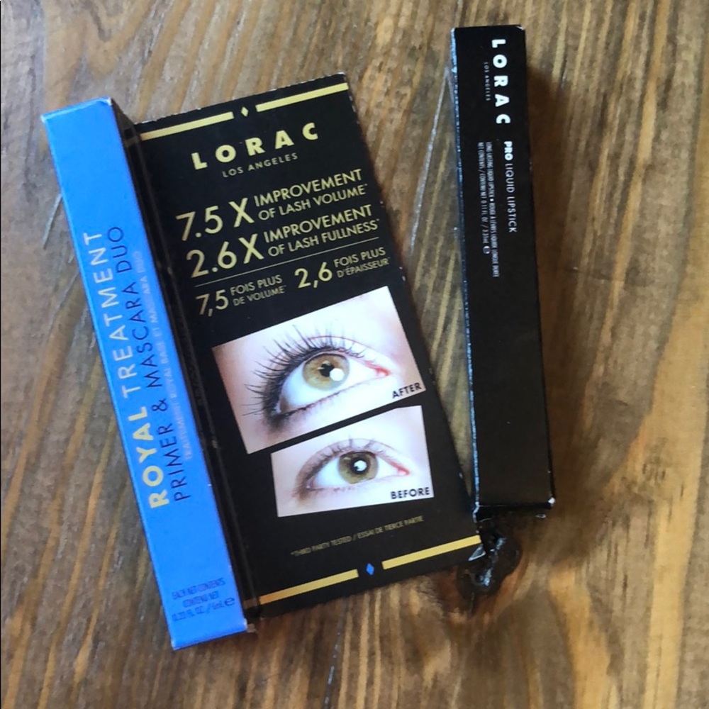 *SOLD* Lorac Royal Trtmt Mascara Duo & Lipstick